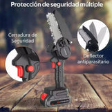 Motosierra Eléctrica en Color Negro + 2 BATERÍA EXTRA DE REGALO + PAGUE AL RECIBIR - ⏳ ¡Stock limitado! Últimas unidades disponibles.