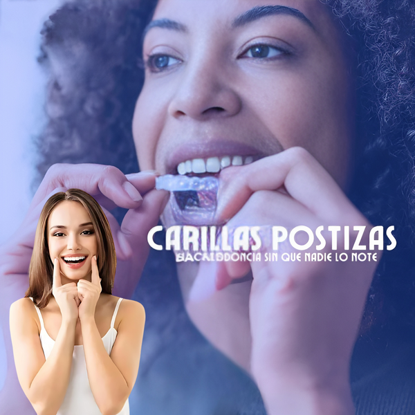 SmilePro - Carillas Dentales Ajustables De Resina 2x1