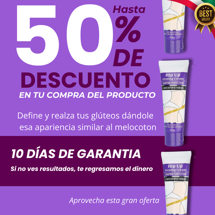 CREMA AUMENTA/LEVANTA GLUTEOS ❤️🔥 🍑