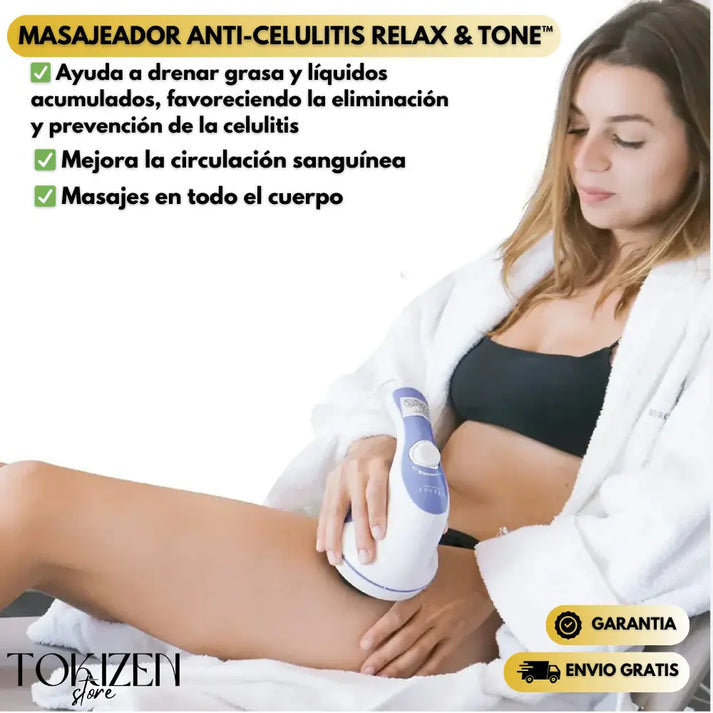 MASAJEADOR ANTI-CELULITIS RELAX & TONE™