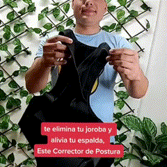 Corrector de Postura 2 en 1 con Soporte Lumbar – Ajustable y Cómodo