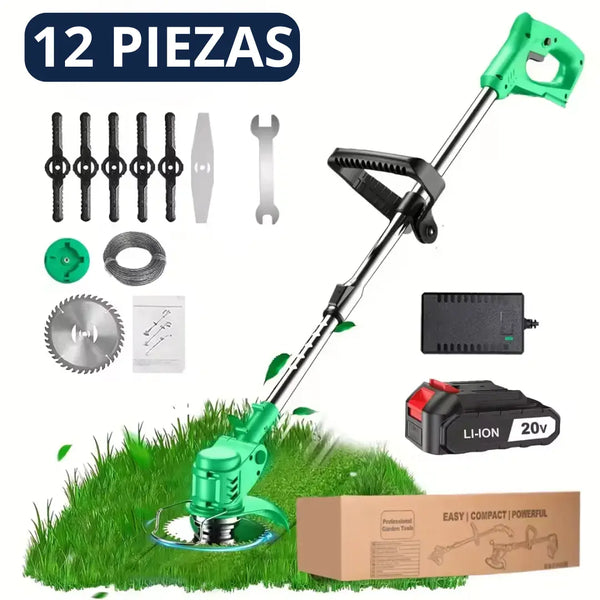 INALAMBRICA! Desbrozadora Eléctrica 3 en 1🌱 Podadora Cortadora Césped